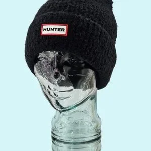 Hunter | Accessories | Hunter Texture Cuff Beanie Black 58  display picture 1